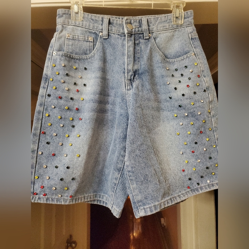 ROMWE Light Blue Denim Jeans